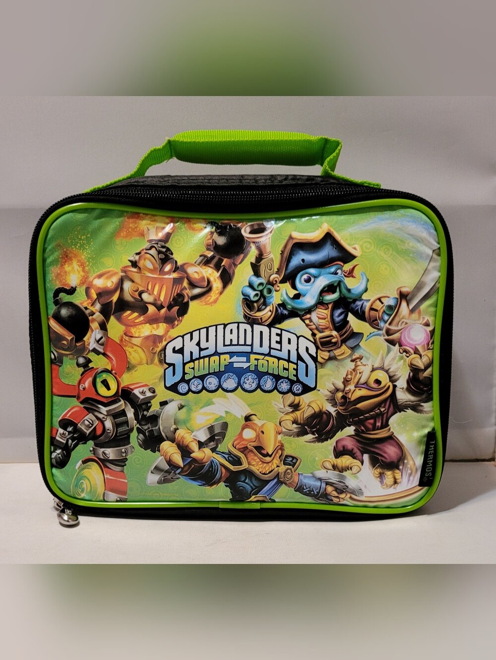 Thermos Skylanders Swap Force Lunch Bag in Bright Green